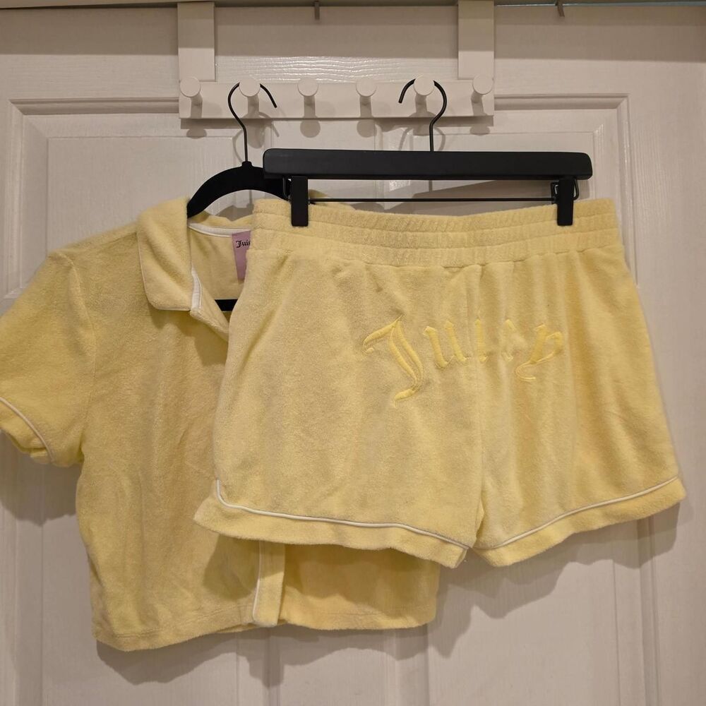 Juicy Couture Women's Yellow Matching Set